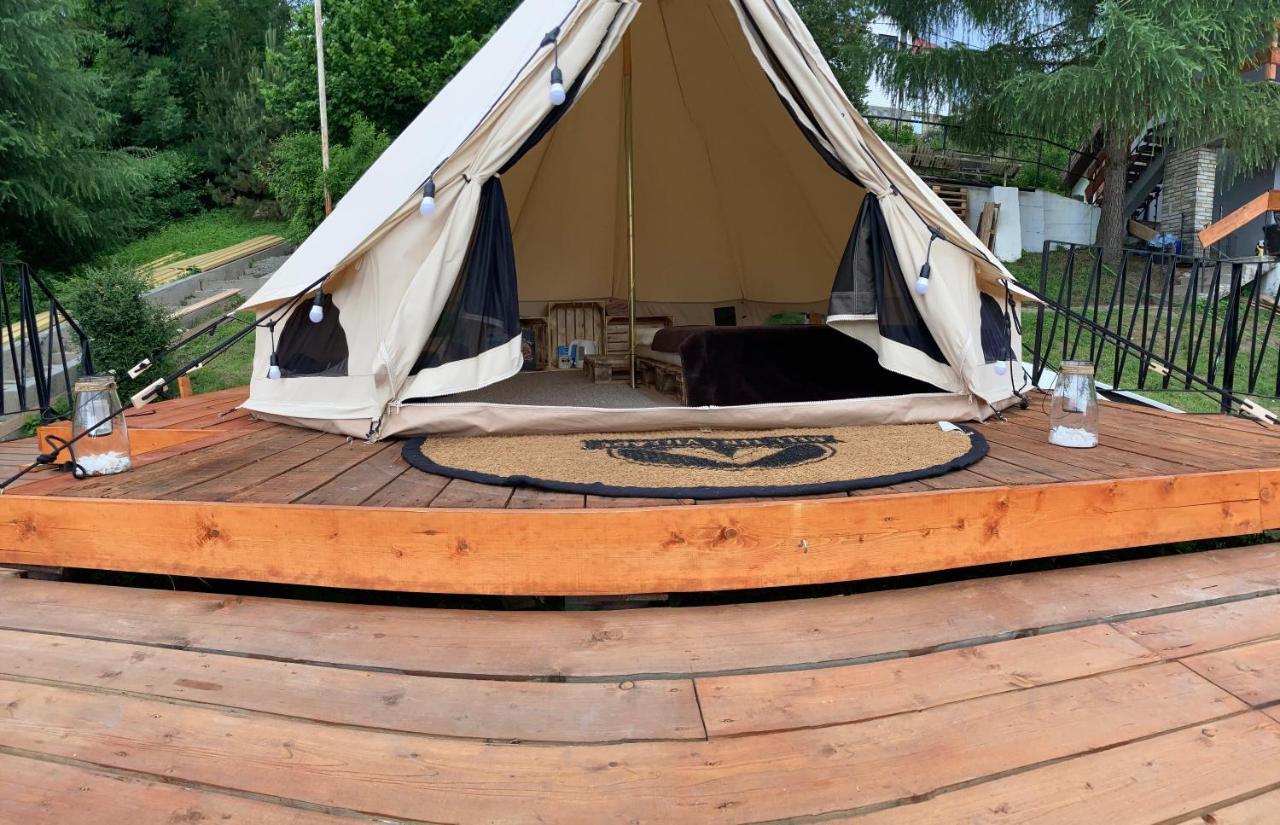 Glampspace - Szlak Beskidzki Hotel Międzybrodzie Bialskie Exterior foto