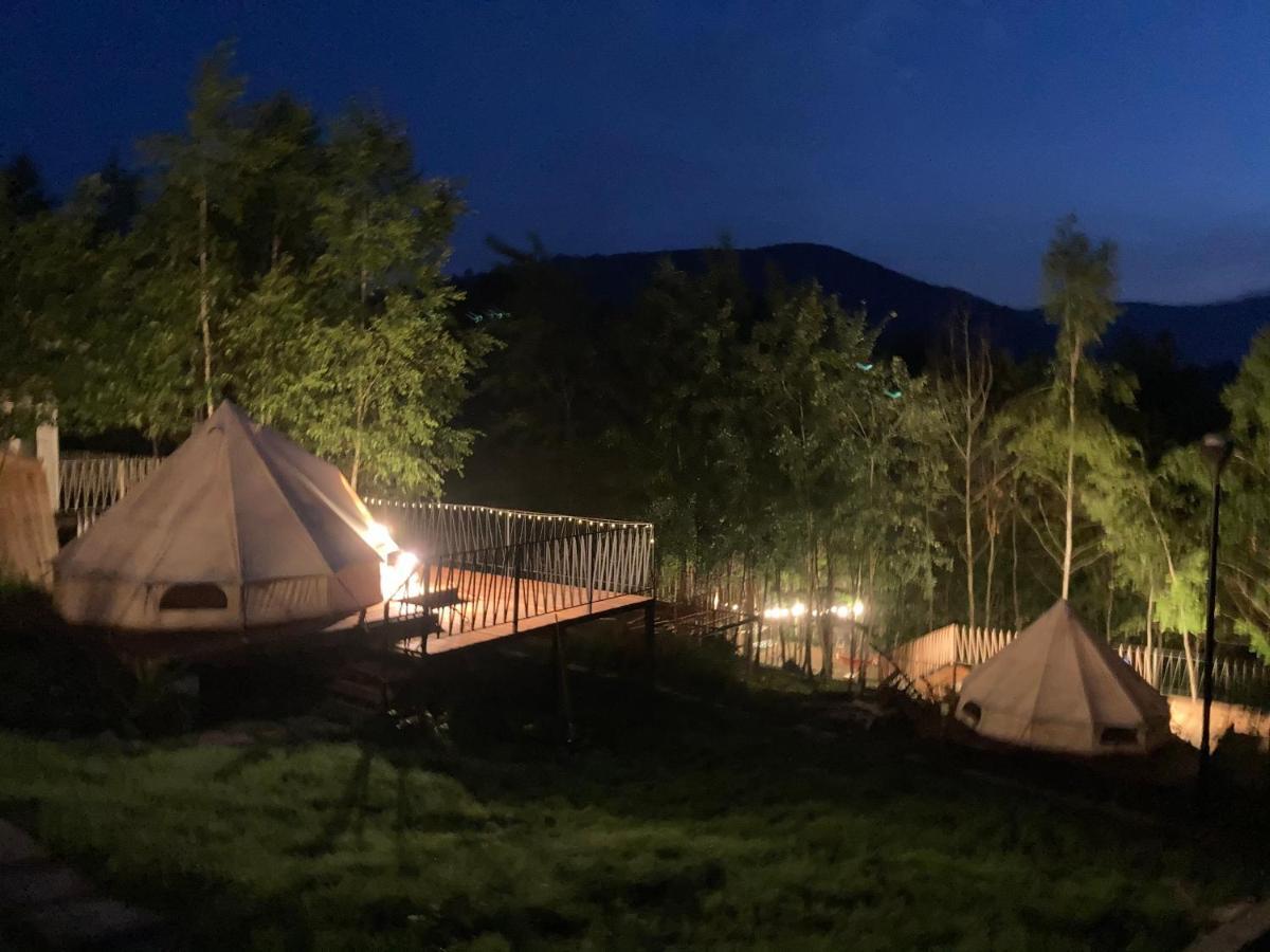 Glampspace - Szlak Beskidzki Hotel Międzybrodzie Bialskie Exterior foto