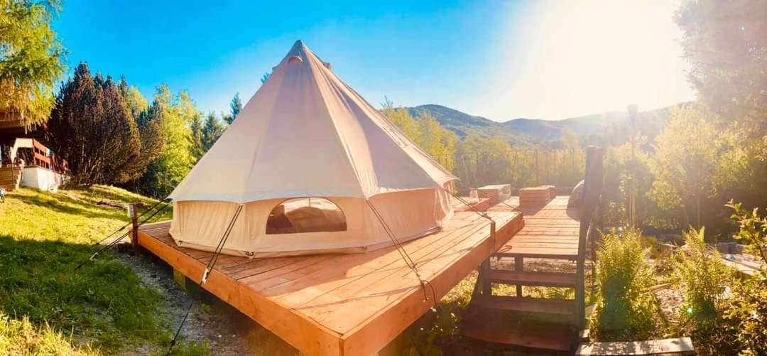 Glampspace - Szlak Beskidzki Hotel Międzybrodzie Bialskie Exterior foto