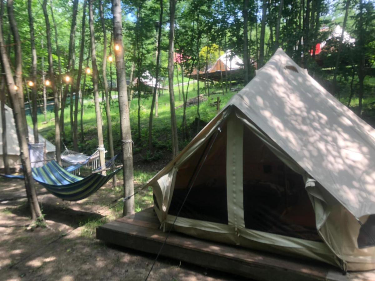 Glampspace - Szlak Beskidzki Hotel Międzybrodzie Bialskie Exterior foto