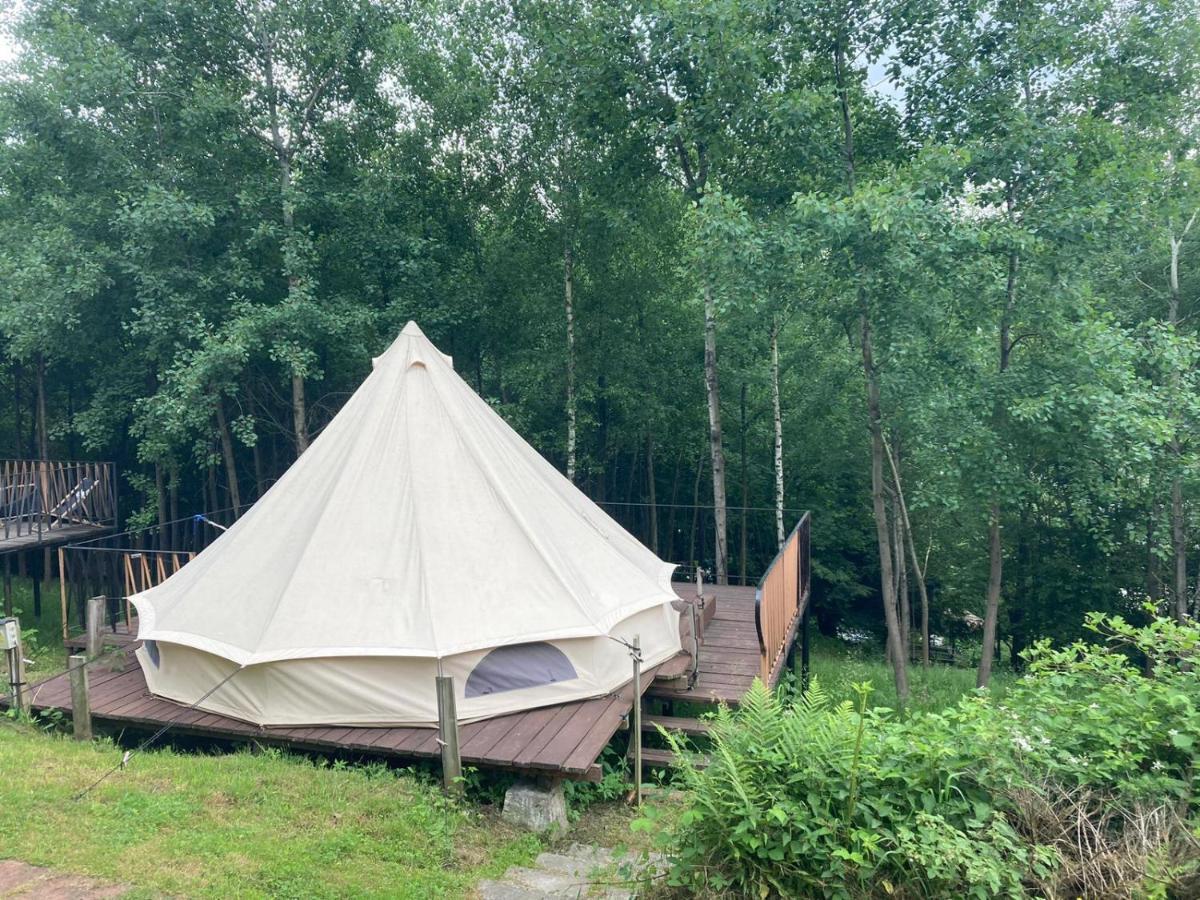 Glampspace - Szlak Beskidzki Hotel Międzybrodzie Bialskie Exterior foto