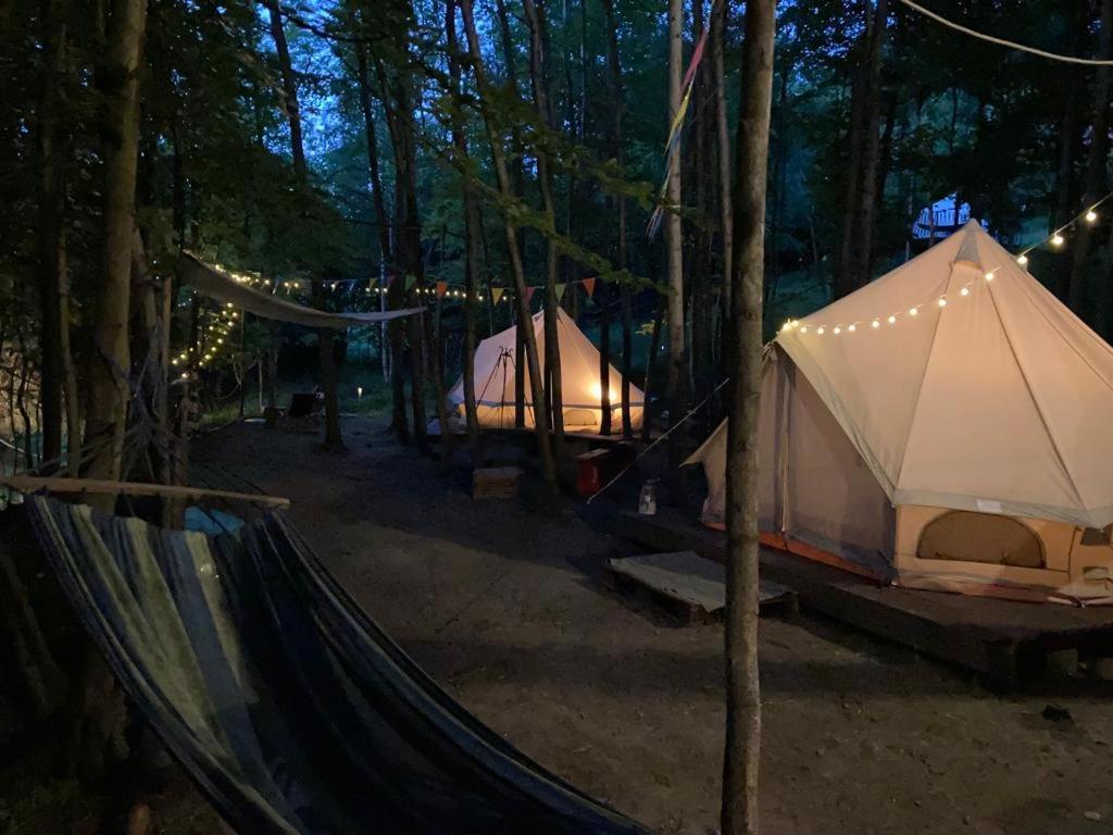 Glampspace - Szlak Beskidzki Hotel Międzybrodzie Bialskie Exterior foto