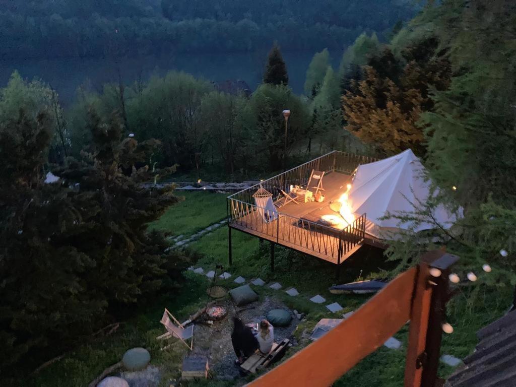 Glampspace - Szlak Beskidzki Hotel Międzybrodzie Bialskie Exterior foto