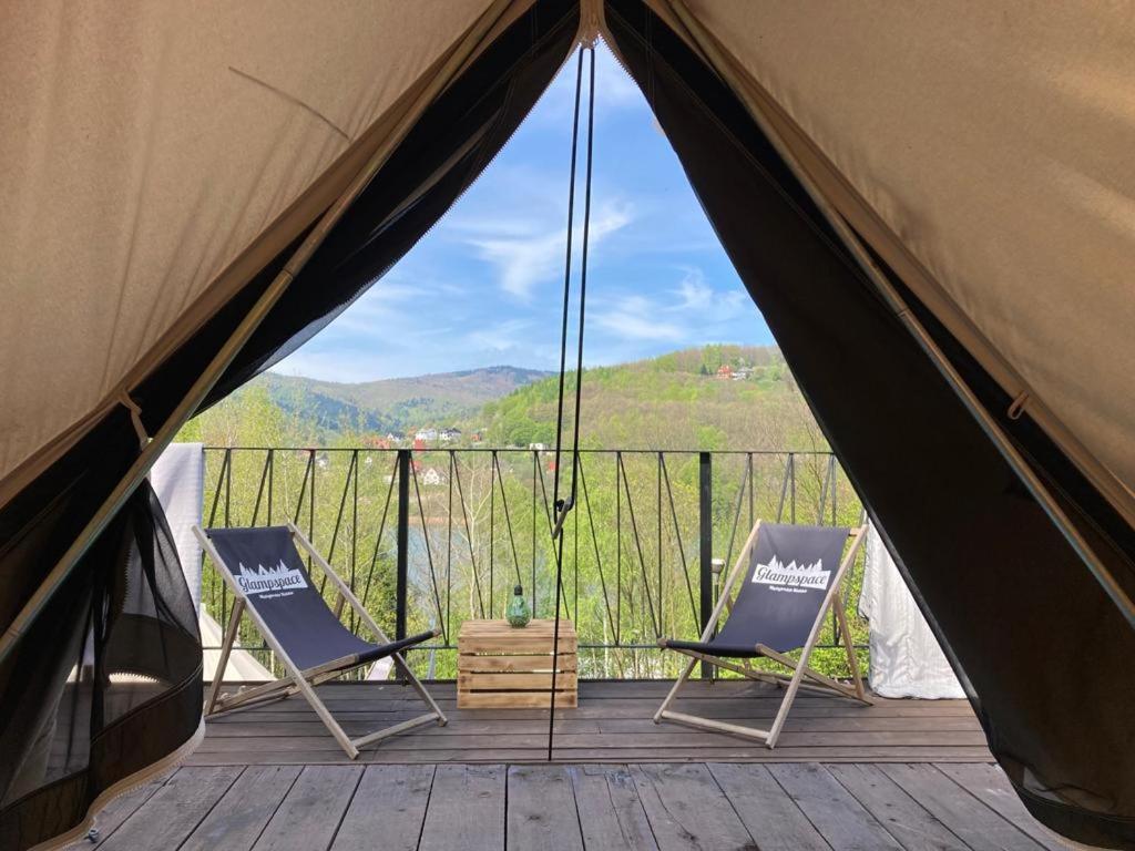 Glampspace - Szlak Beskidzki Hotel Międzybrodzie Bialskie Exterior foto